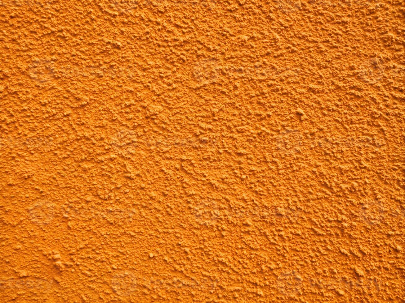 Clear Orange Concrete Wall Texture Background photo