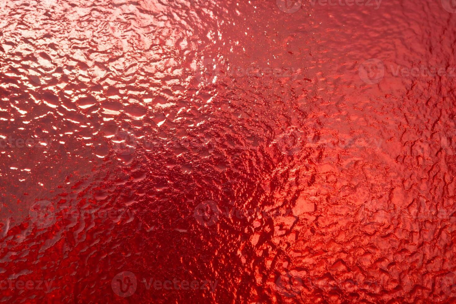 Shiny Red Foil Glass Texture Background photo