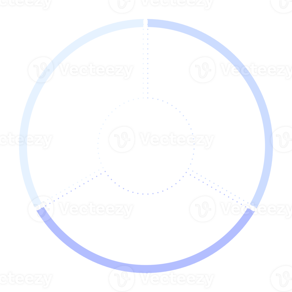 Infographic with 3 steps, blue tone. for presentation. png