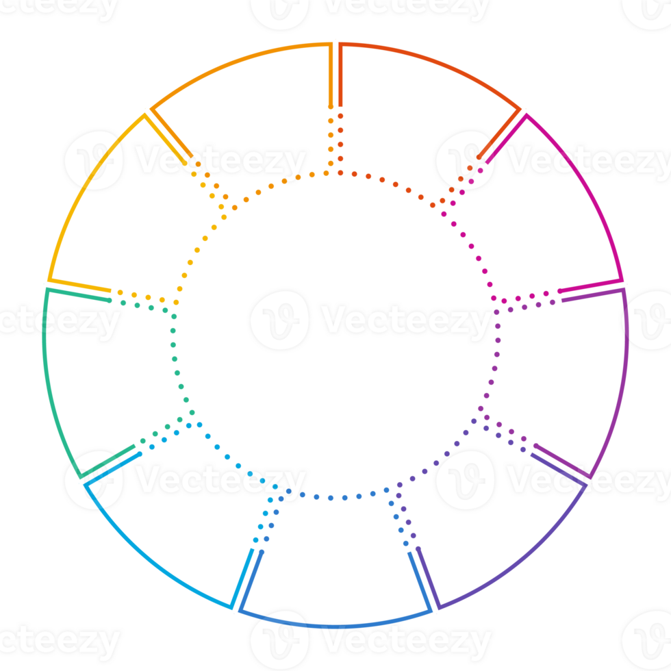 Infographic with 9 steps, process or options. business concept png