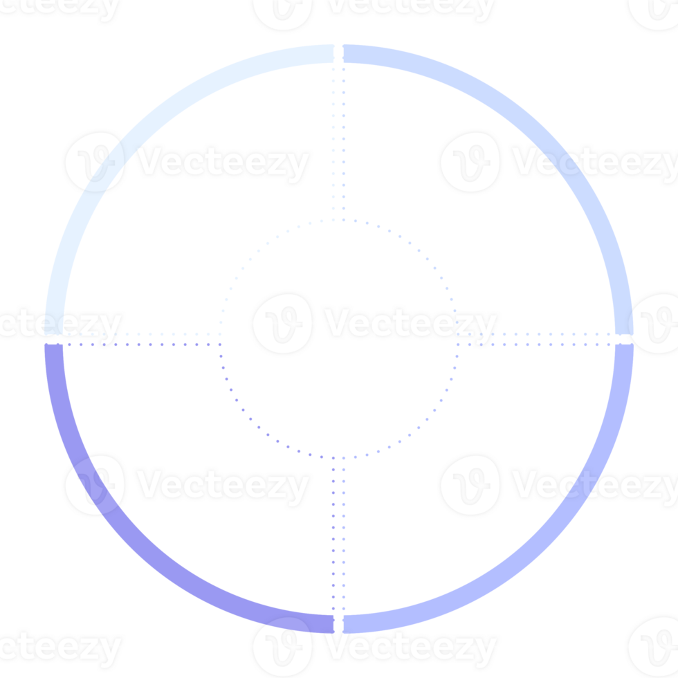 Infographic with 4 steps, blue tone. for presentation. png