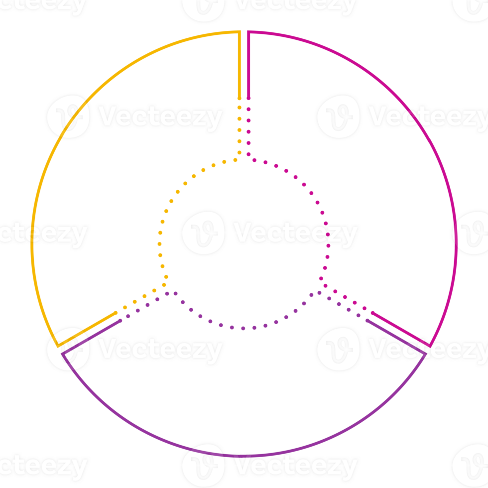 Infographic with 3 steps, process or options. business concept png