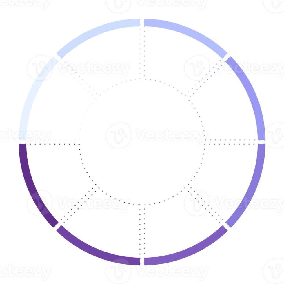 Infographic with 8 steps, blue tone. for presentation. png