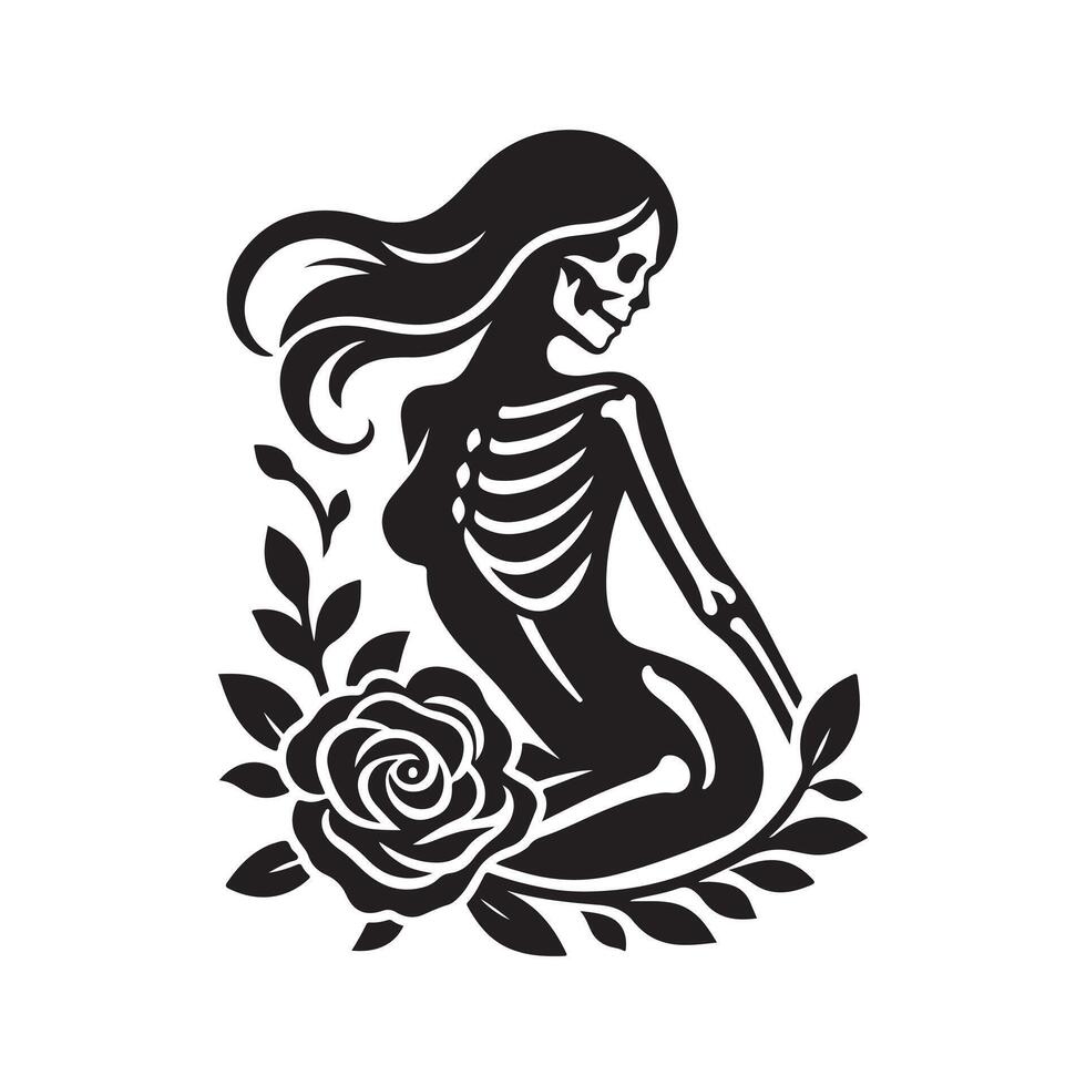 Skeleton Silhouette Vectors for Infographic Design Projects