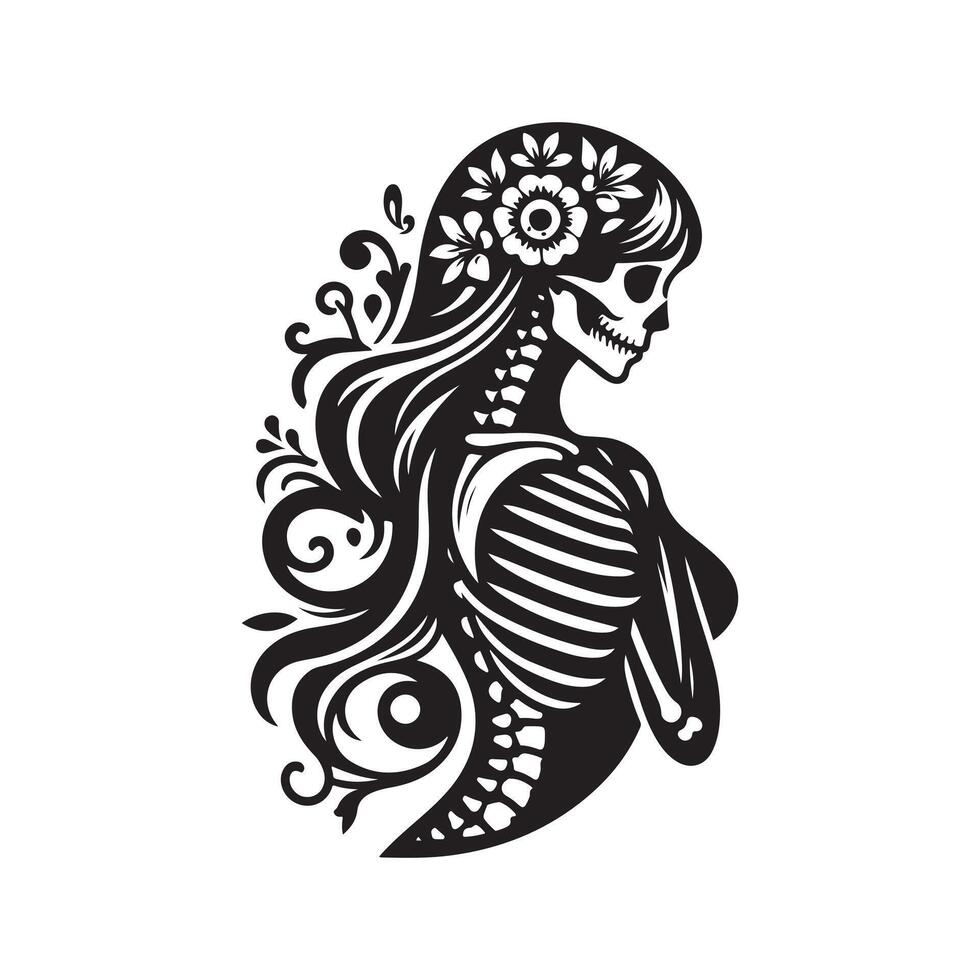 Skeleton Silhouette Vectors for Online and Offline Graphics