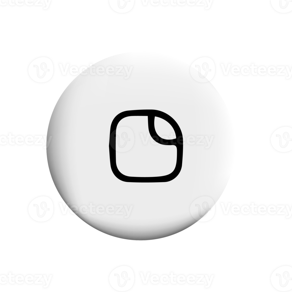 Papper icon on white circle png