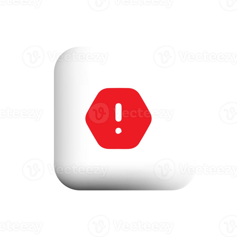 red exclamation point icon png