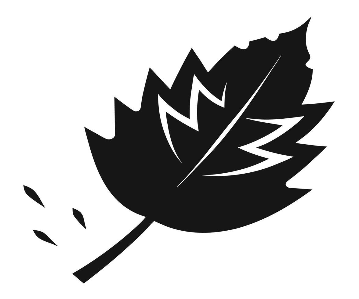 Leaf icon illustration vector