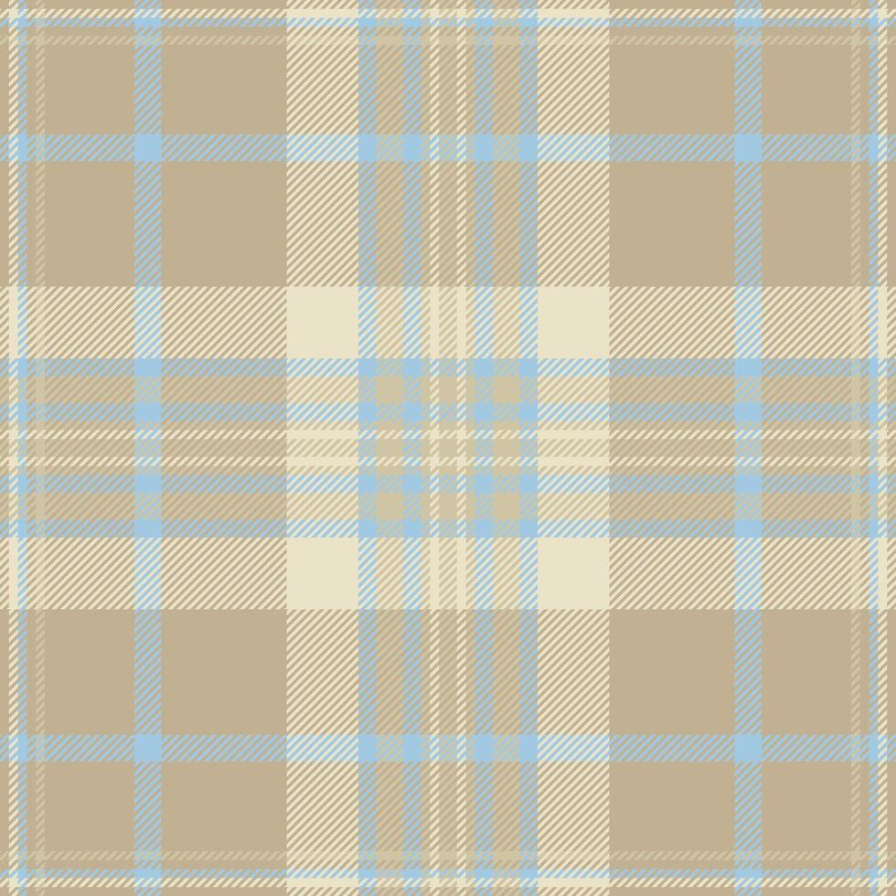 Shabby background check pattern, foot seamless plaid. Basic tartan fabric texture textile in light and pastel colors. vector