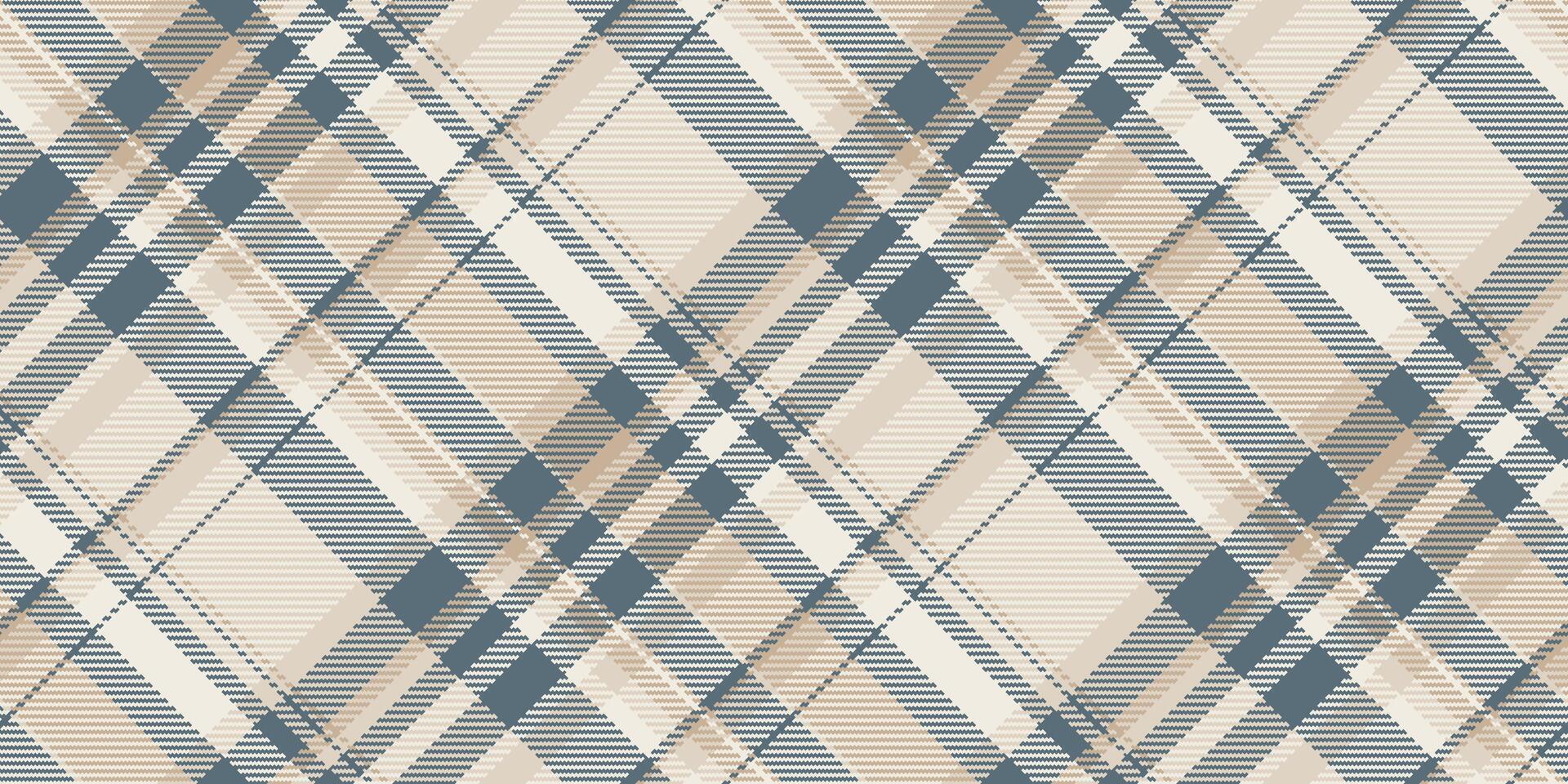 Dogtooth textile plaid , nostalgic fabric texture pattern. Professional seamless check background tartan in pastel and white colors. vector