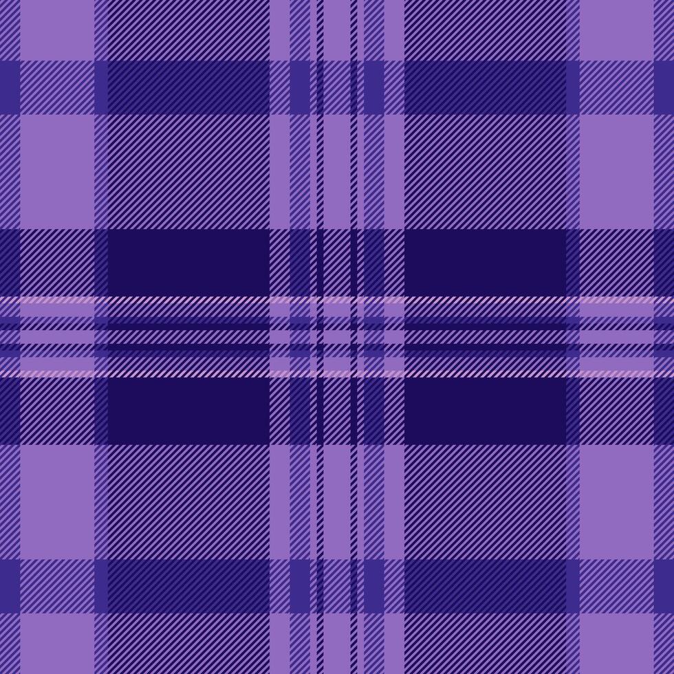 Stunning purple and lavender plaid pattern. Perfect for textile design, fashion, apparel, and website backgrounds. Subtle texture adds visual interest. vector