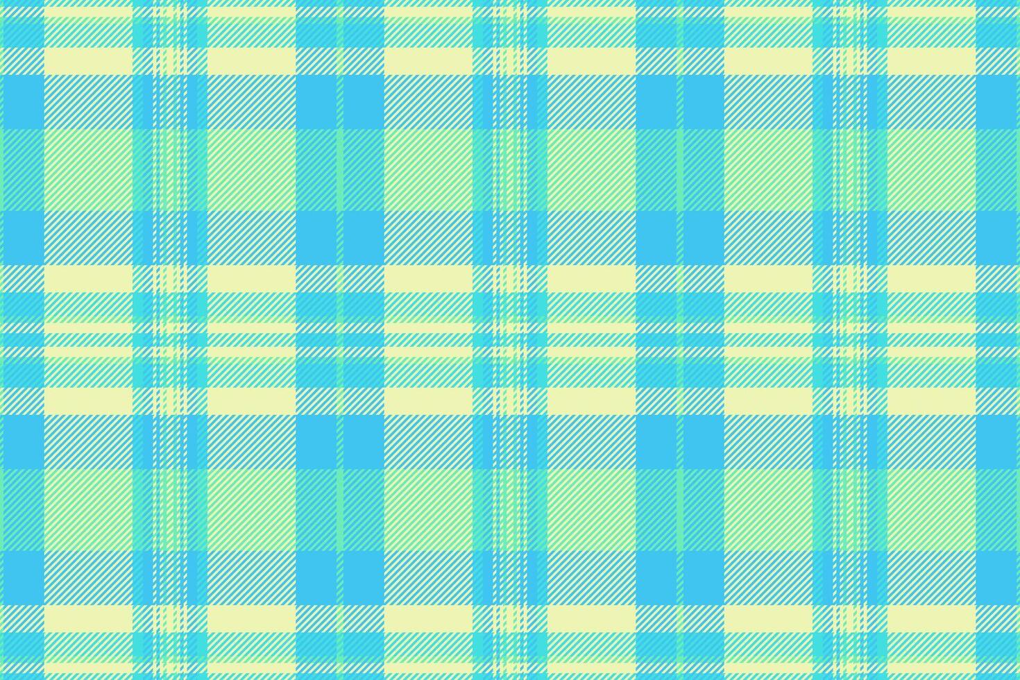 Package plaid pattern tartan, painting textile seamless check. Mature fabric background texture in cyan and light colors. vector