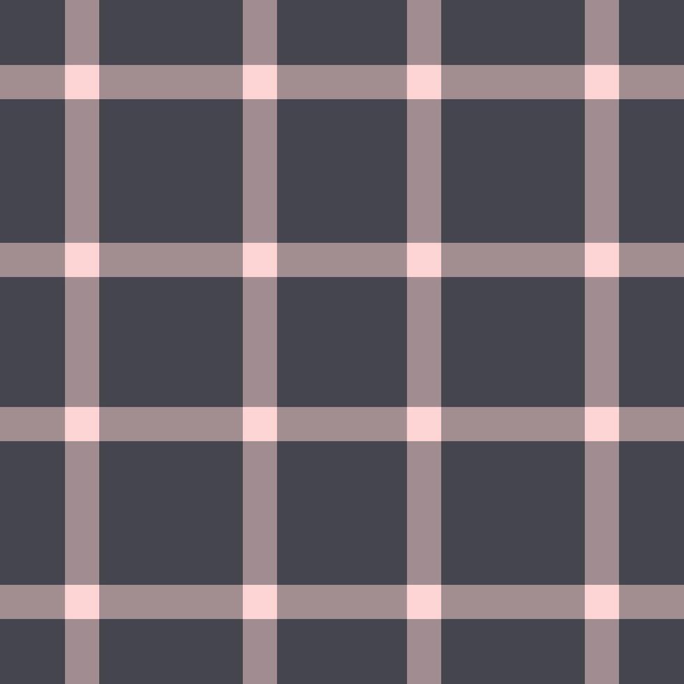 Dimensional tartan plaid fabric, website background textile pattern. Diverse check seamless texture in pastel and light colors. vector