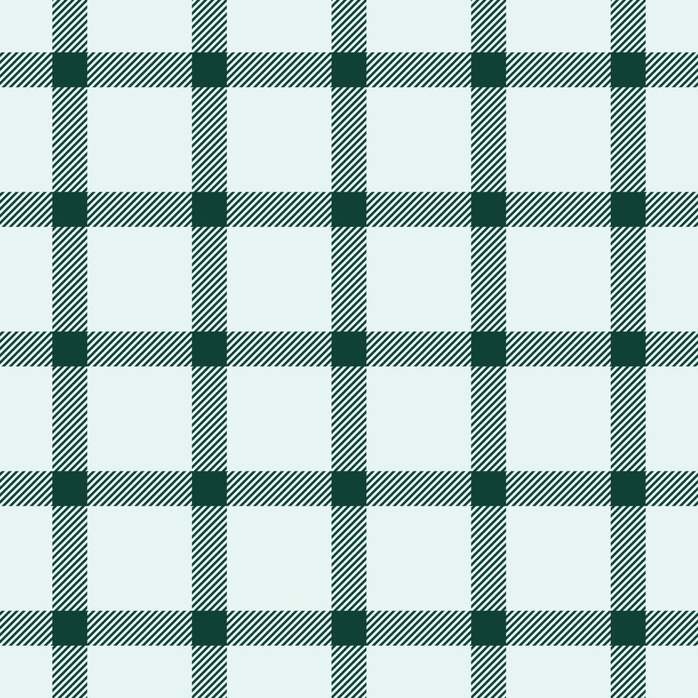 Elegant teal and white plaid pattern. Perfect for textile designs, website backgrounds, or crafting projects. Clean, modern style adds a touch of sophistication to any design. vector
