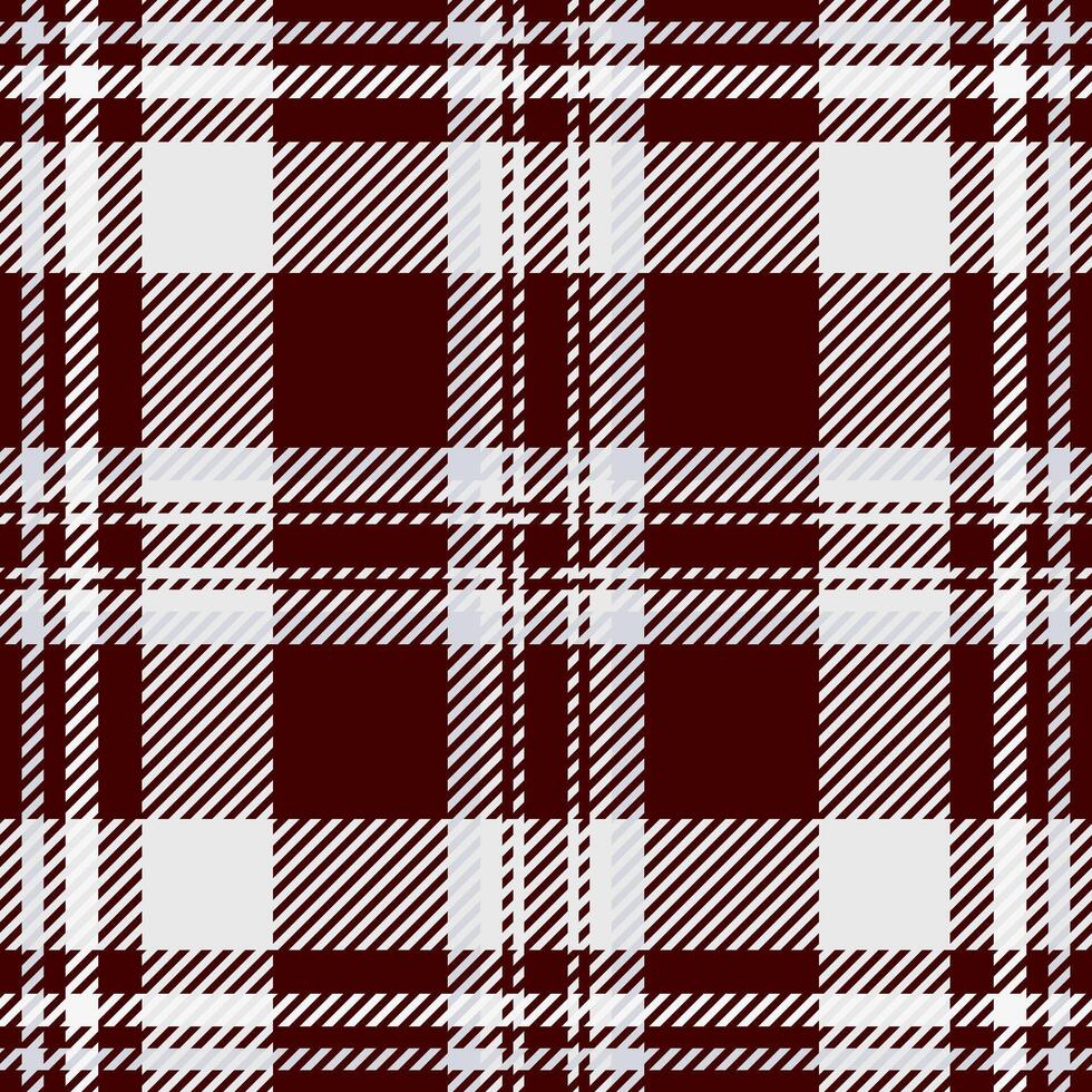 Warp tartan seamless fabric, bandanna background pattern textile. Chinese new year check texture plaid in white and dark colors. vector