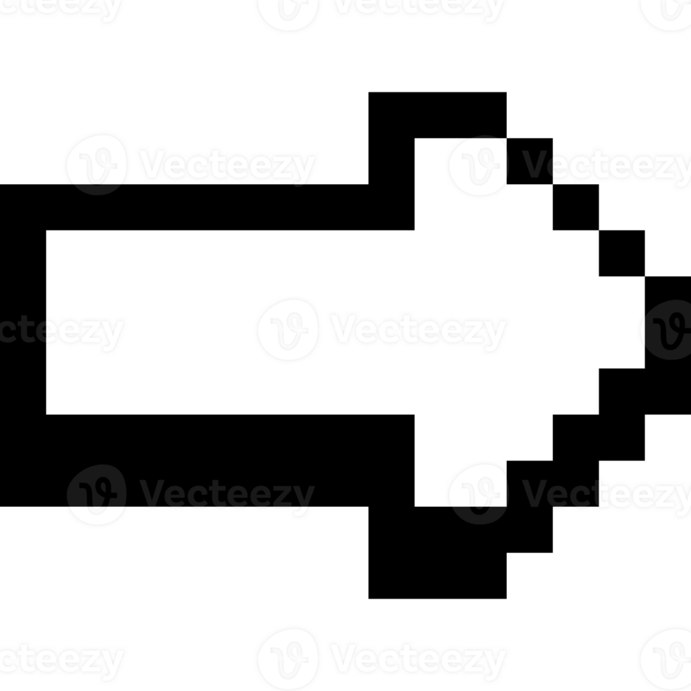 leisure games Icon. Pixel arrow. Joystick controls button png