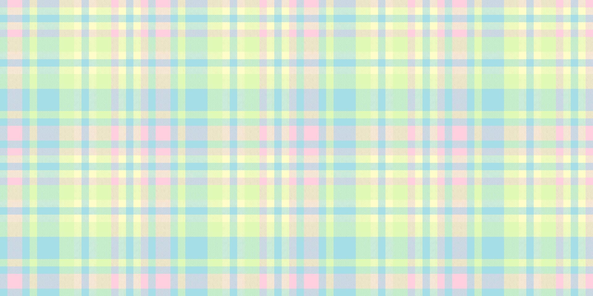 Adorable fabric seamless tartan, diwali pattern texture check. Trade plaid background textile in light and lemon chiffon colors. vector