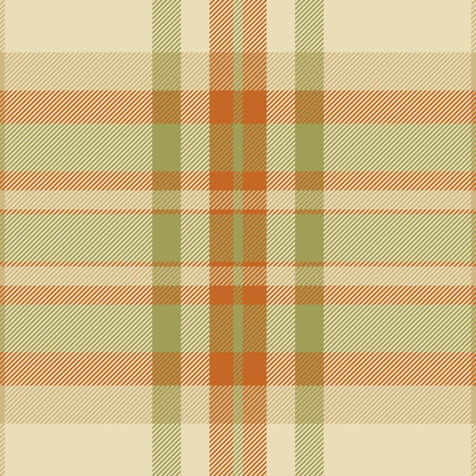 Custom background seamless fabric, robe pattern texture textile. Setting tartan check plaid in light and yellow colors. vector
