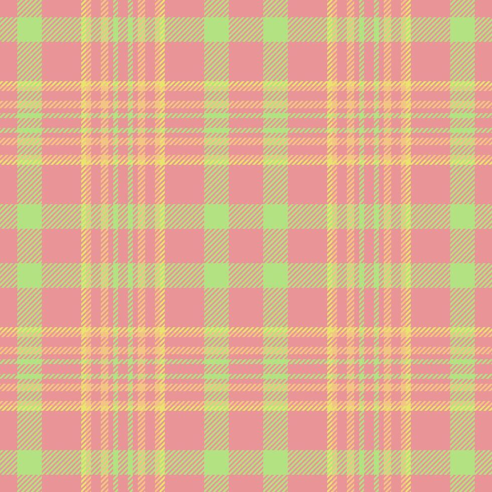 Size pattern check texture, quality fabric seamless background. 2024 tartan textile plaid in red and green colors. vector