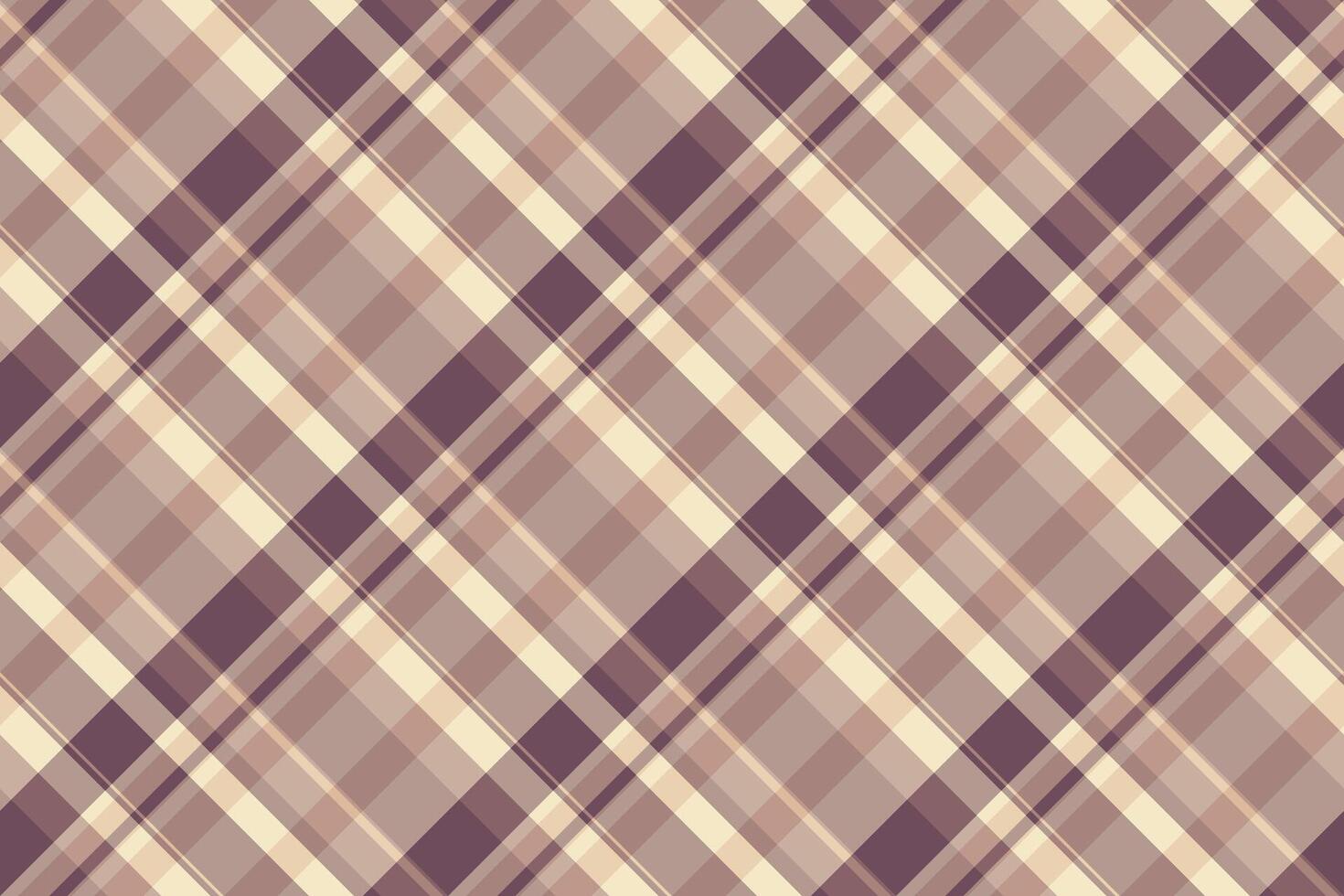 Retail fabric check pattern, cover background tartan textile. Crease texture seamless plaid in pastel and light colors. vector