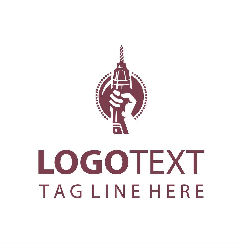 X tra Bore drill logo vector