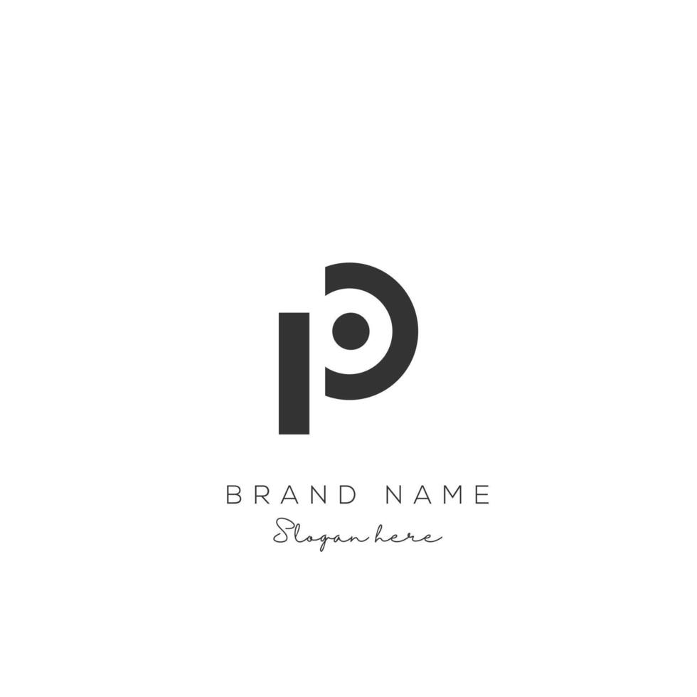 P Letter logo icon design. Creative template for company and business logo. vector