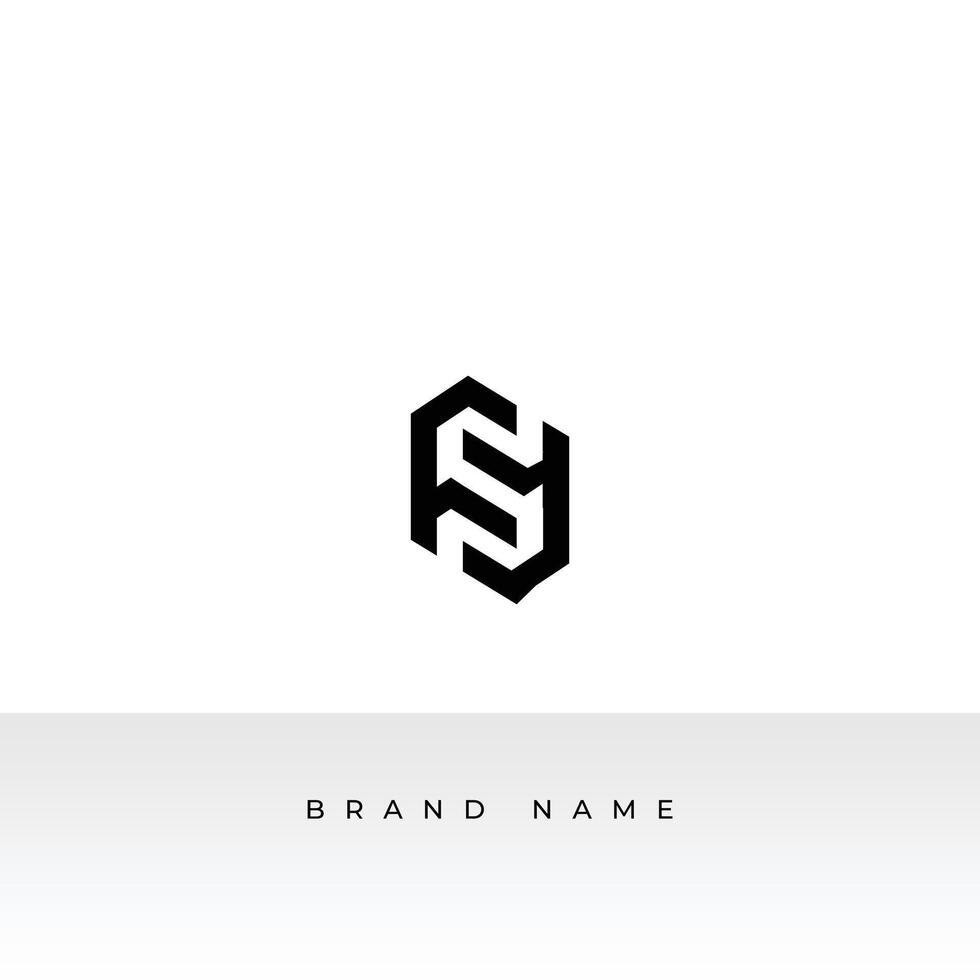 S Logo. White and Blue S Letter Wave Style isolated on Dual Background. Flat Logo Design Template Element Usable for Business and Branding Logos. S letter logo. vector