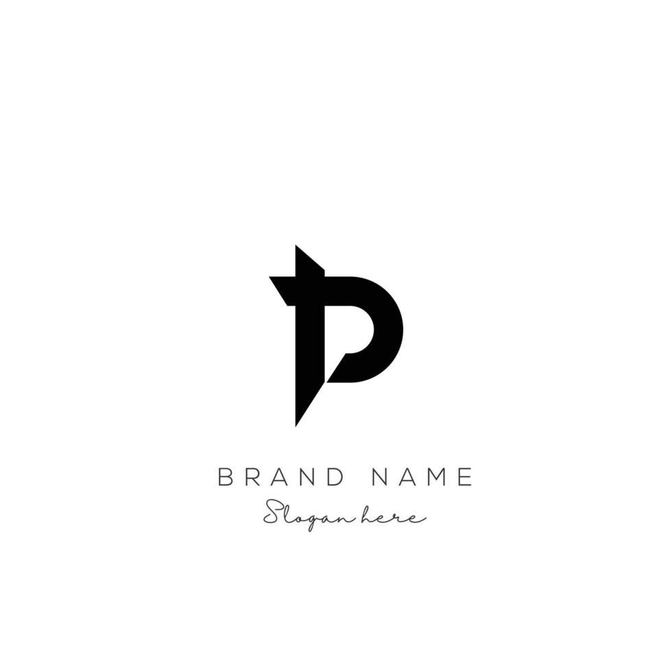 P Letter logo icon design. Creative letter for company and business. vector