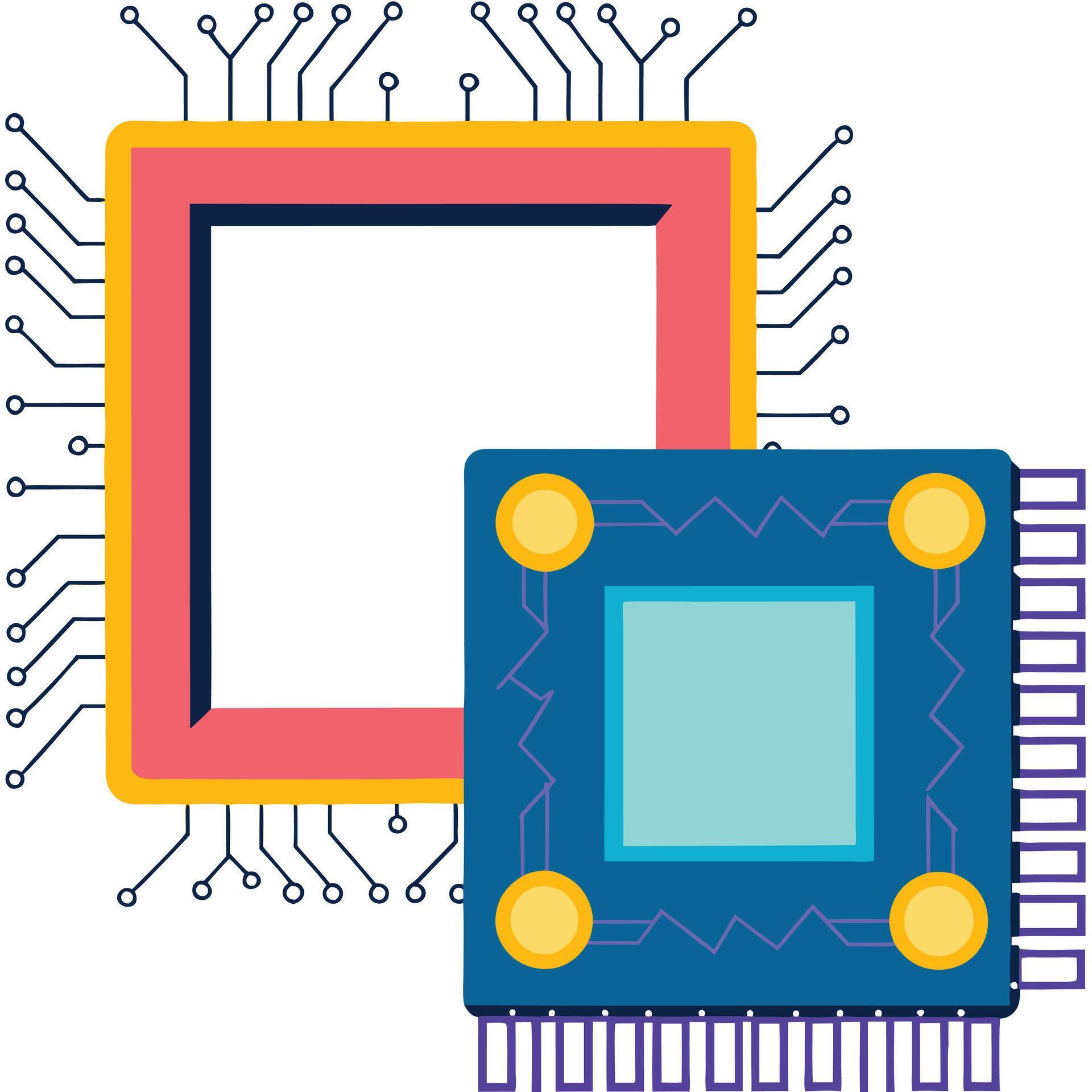 Integrated Circuit Microchip Technology Computer Processor Design ...