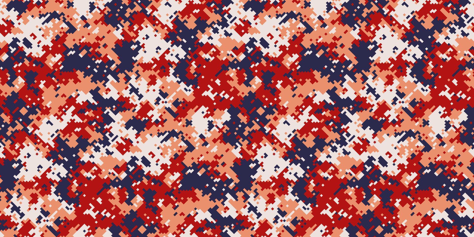 Modern race over colourful hunt. Simple intricacy as military patriotism. Invisible environment into fabric surface. vector