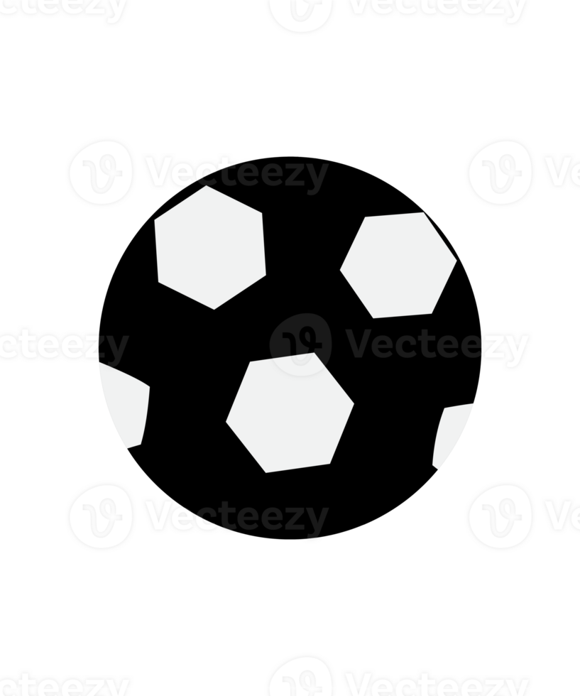 Minimalist Soccer Ball Graphic png