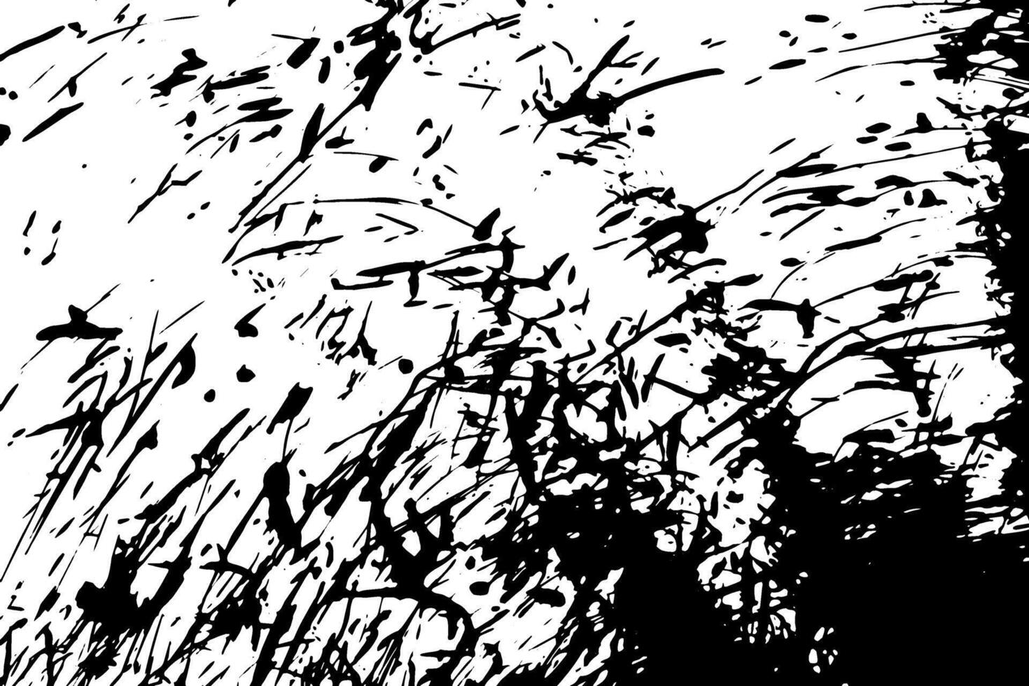 Worn illustration with detailed grain patterns vector