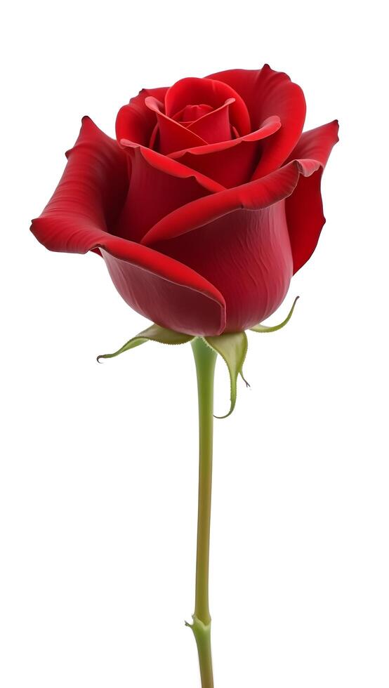 Elegant Red Rose 4 photo