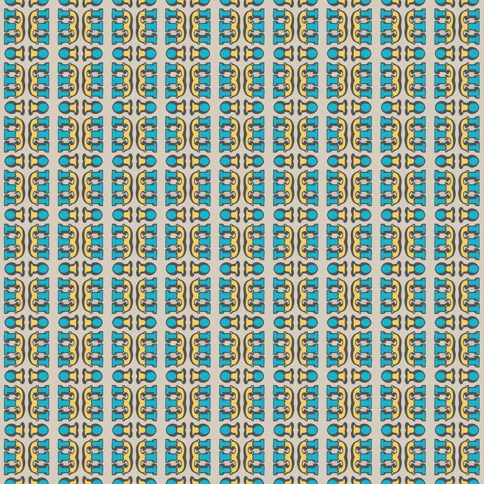 Multi color seamless abstract pattern. Multi Colored. Ornamental design. vector