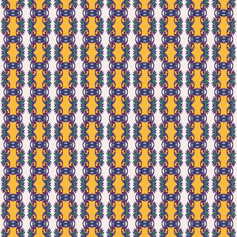Multi color seamless abstract pattern. Background and backdrop. Colorful ornamental design. vector