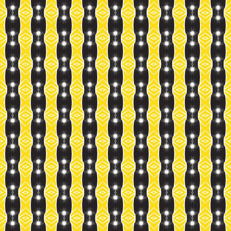Harmonious blend of colors in an endless abstract pattern with elements vector
