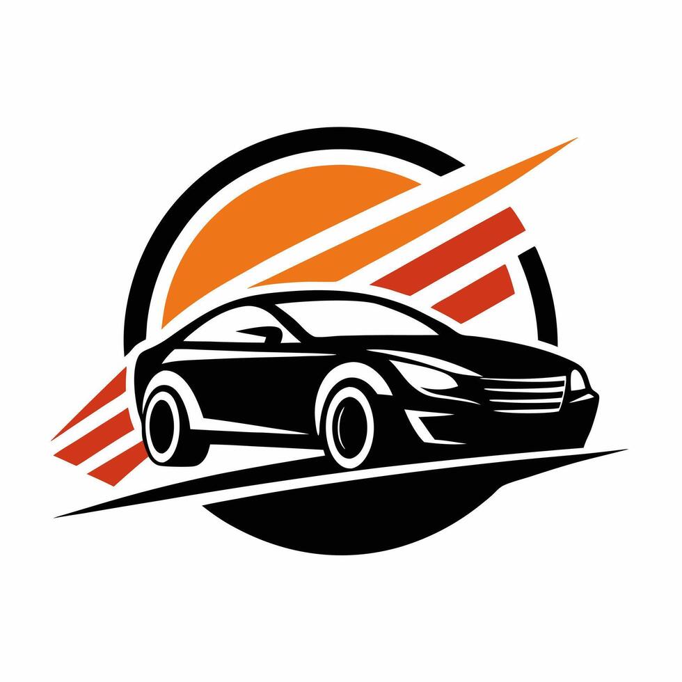 Car Icon Logo Design for Automotive Branding vector