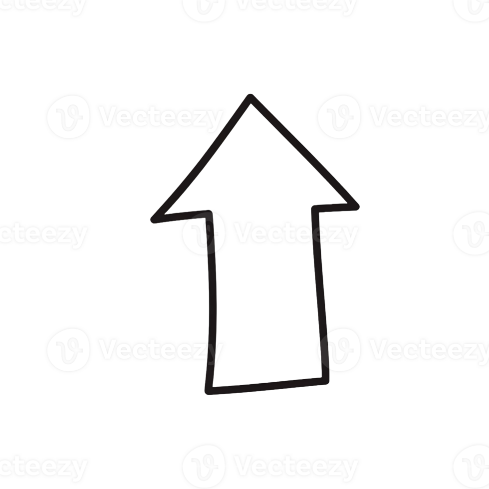Effect Black Arrow Illustration, Perfect for Marketing, Logos, and Edgy Designs. 3d icon png