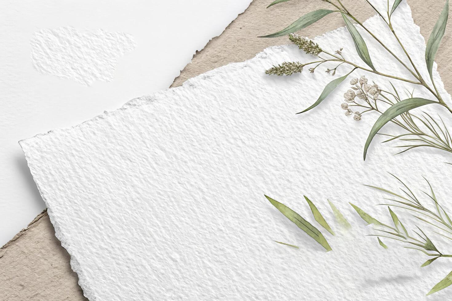 Fine White Paper Texture Background photo