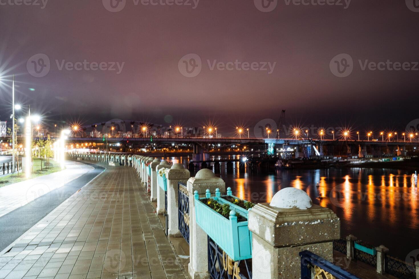 A bridge over a river photo
