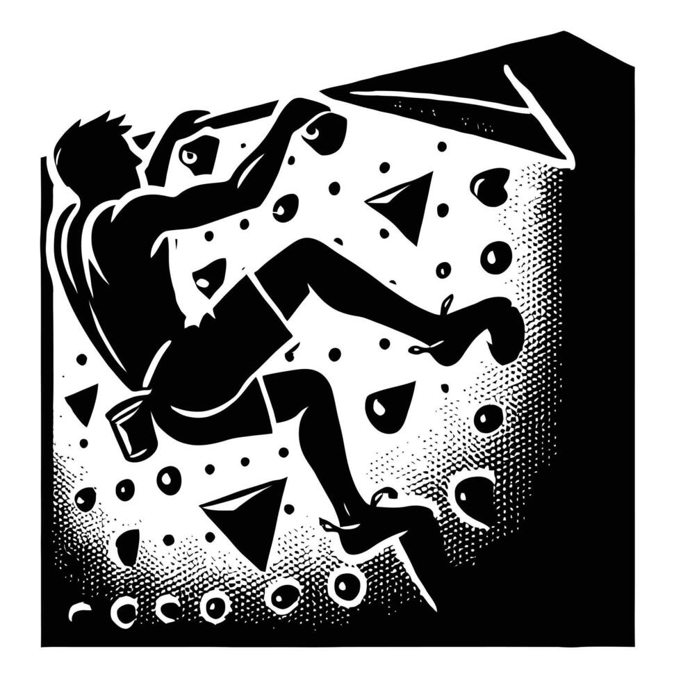 Rock climber on rock wall retro retro retro retro retro retro retro retro retro retro retro retro retro vector