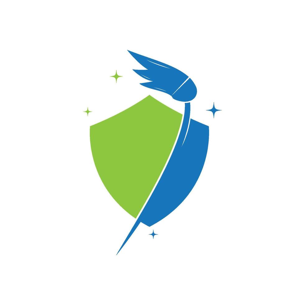 Cleaning logo and symbol ilustration flat design vector