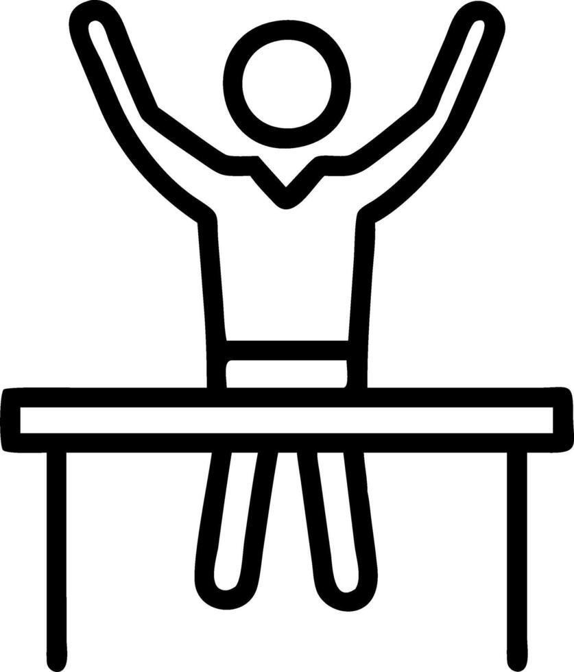 Young professional achieving career milestones on plain background vector
