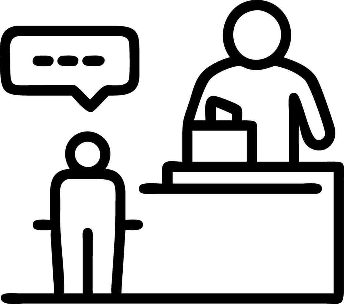 Travel consultant negotiating travel packages on plain background Set 10 vector