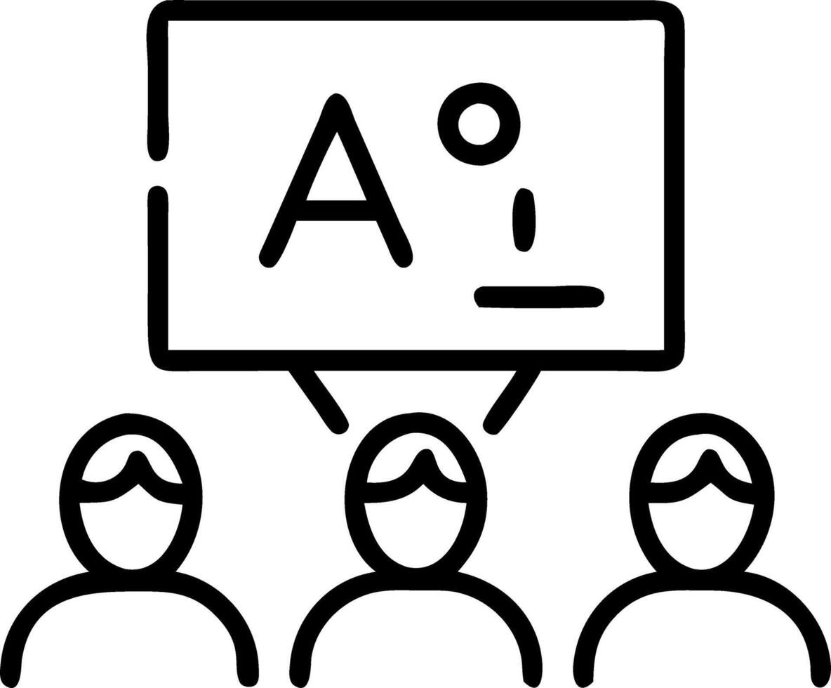 Team brainstorming AI strategies on plain whiteboard copy space vector