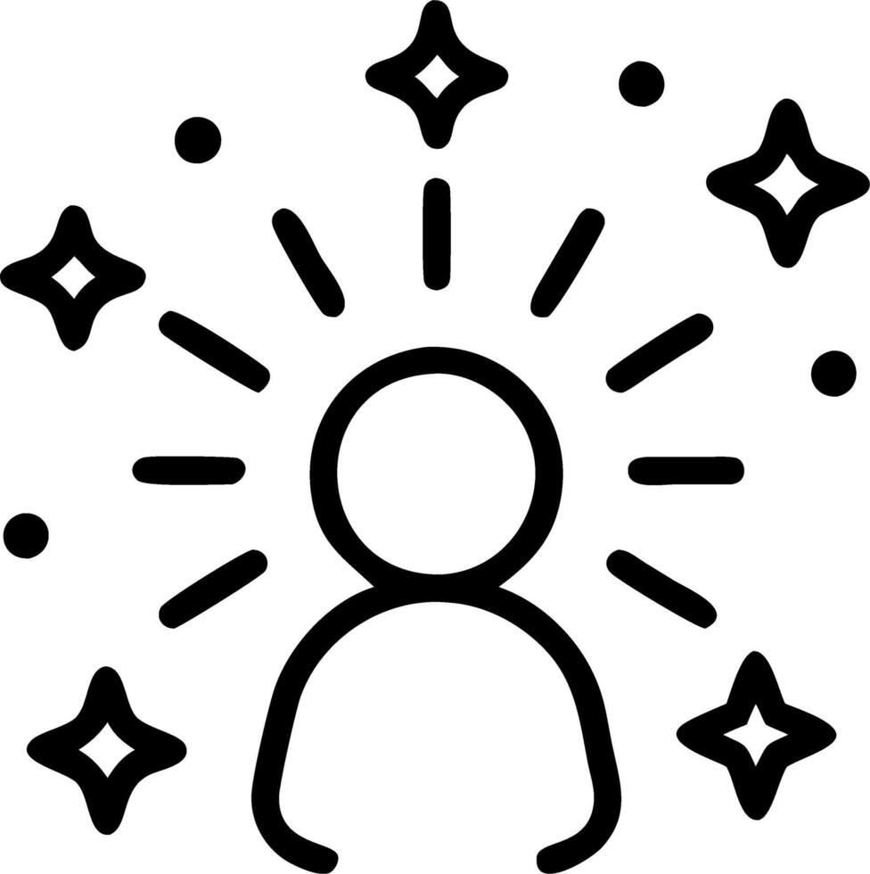 Soft abstract Reyes Magos with glowing orbs and copy space vector