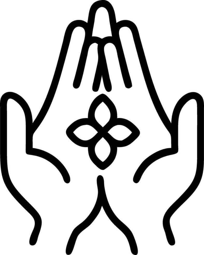 Soft Abstract Spiritual Harmony vector