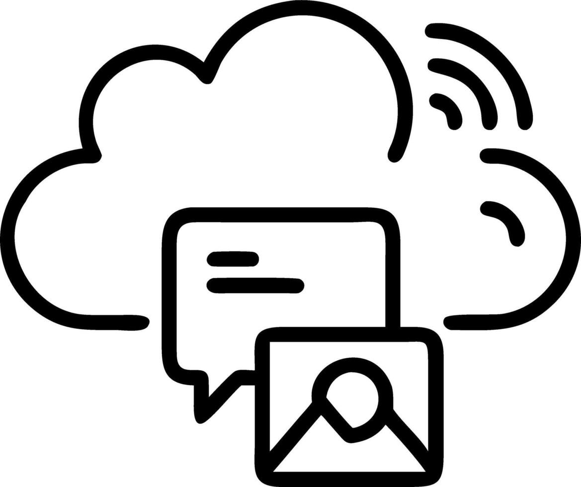Soft abstract telemedicine cloud collaboration tools copy space vector