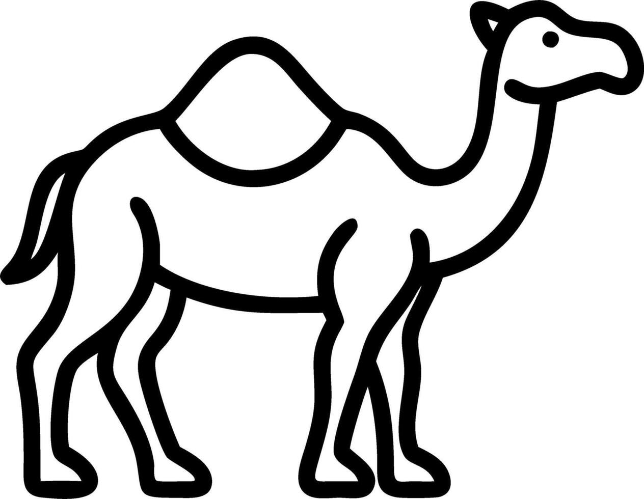 Reyes Magos Camel vector