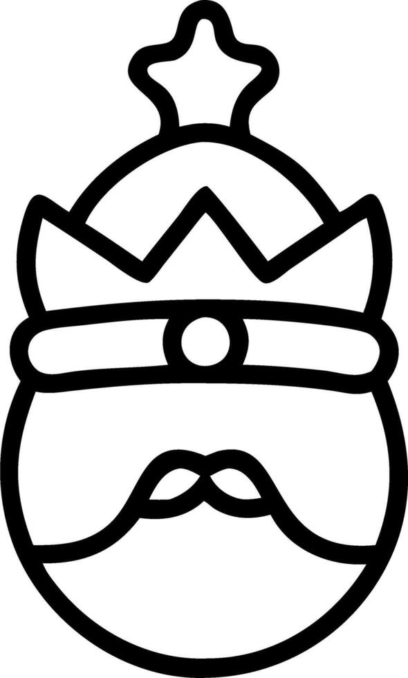Reyes Magos Festive Icon vector